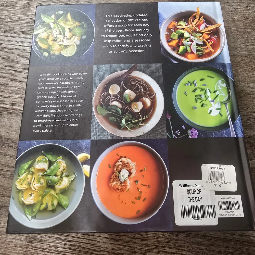 Soup of the Day Hardcover Book by Kate McMillan | Williams-Sonoma New
